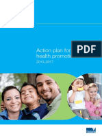 Action Plan for Oral Health Promotion 2013-2017
