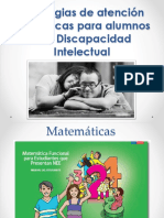 Estrategias para alumnos con DI en Matemáticas usando el Método Miranda