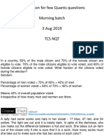 3rd Aug Slot1 Quants Solved PDF