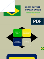 Cross Culture Commincation: Brazil