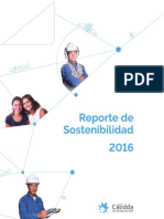 Reporte de Sostenibilidad 2016