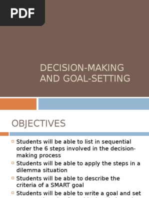 Decision Making