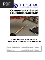 EPAS NC II: Electronics Assembly Guide | PDF | Electronics | Machines