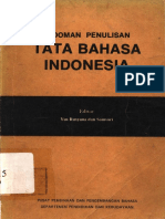 Pedoman Penulisan-Tata Bahasa Indonesia