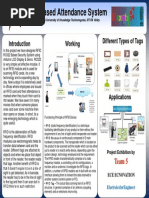 Rfid Based Attendance System - Team5 - R141395