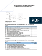 Kuesioner Hepatitis