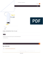 Open Menu: Kabel Converter Type C To Lan