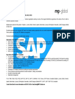 Sap Fico Consultant - Co, Fi-Ca, TRM, FSCM, FSCD, PSCD