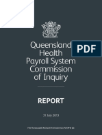 Queensland Health Payroll System Commission of Inquiry 2013