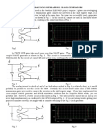 Notes On 2-Phase Non Overlapping Clock Generators