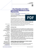 On The Integration of in Silico Drug Design Methods For Drug Repurposing