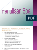 Penulisan Soal