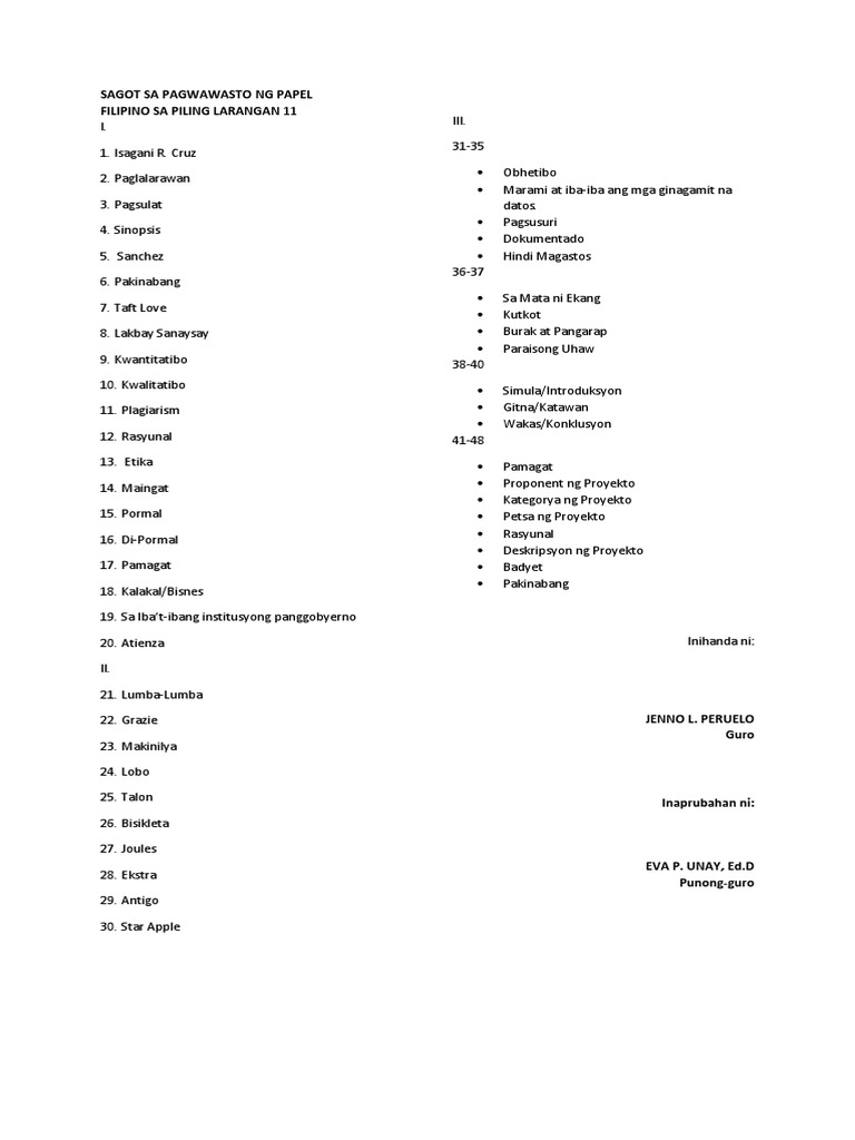 Answer Key | PDF