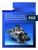 Stanadyne Model DE Electronically Controlled Diesel Fuel Injection Pump Operation and Instruction Manual 99820.pdf