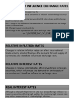 Factors That Influence Exchange Rates