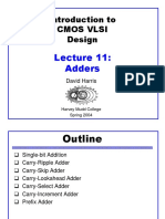 VLSI IMPLEMENTATION OF VARIOUS ADDERS.pdf