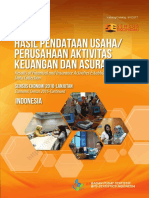 Hasil Pendataan Usaha - Perusahaan Aktivitas Keuangan Dan Asuransi Sensus Ekonomi 2016-Lanjutan Indonesia