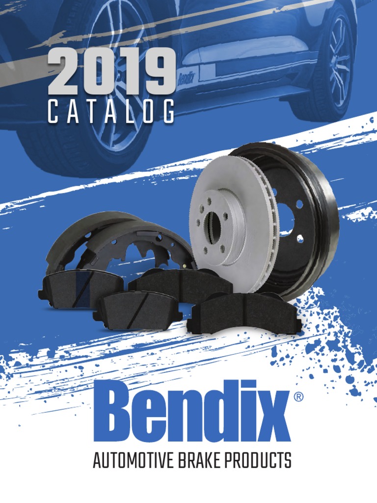 Bendix Premium Drum and Rotor PRT1907 Front Rotor 
