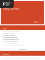 Capital Structure: by Prasad Kulkarni Ca, Cpa