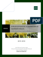 Guia Estudio Hacienda Pública 2015-2016