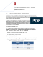 1) Diretrizes para Apresentação de Memorial Descritivo - Estruturas de Concreto e Aço II