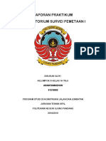 Laporan Praktikum Laboratorium Survei Pemetaan I: Disusun Oleh: Kelompok 2/ Kelas 1A TKJJ Adam Ramadhan 31218002