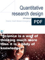 Quantitative Research Design