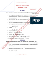 Ib Maths PDF