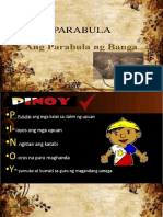 Parabula NG Banga PPP