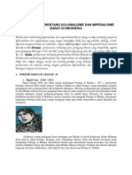 Perlawanan Menentang Kolonialisme Dan Imperialisme Barat Di Indonesia