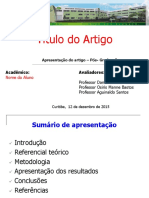 Modelo de Apresentação do Artigo.ppt