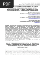 USO DA SALA DE AULA INVERTIDA