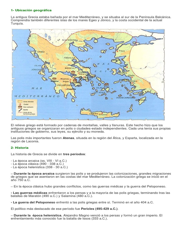 Civilización Griega 3° | PDF | Antigua Grecia | Esparta