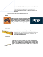 Brick masonry tools and equipment