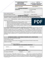 Datos Del Estudiante: Departamento de Investigación, Postgrado Y Producción