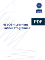 NEBOSH Learning Partner Programme