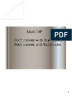 Permutations and Combinations