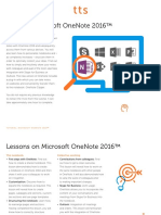 Tutorial: Microsoft Onenote 2016™