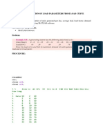 Detrmination of Load Parameters From Load Curve