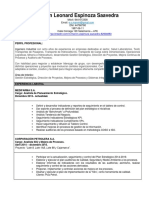 Ingeniero Industrial con 8 años de experiencia busca oportunidad