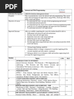 IWP Syllabus