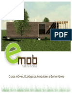 Casas Móveis, Ecológicas, Modulares e Sustentáveis