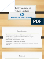 Industry Analysis of Ashok Leyland