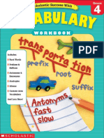 Scholastic Success With Vocabulary Grade 4 PDF