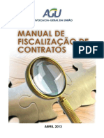 Manual de Fiscalização de Contratos - AGU