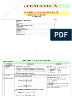 Formule Matematica CL 8 A