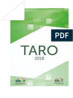 Teste de avaliação dos residentes em ortopedia (TARO) 2018