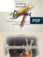 Diplomas Aprovechamiento