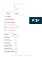 1 Lista de Exercícios Final