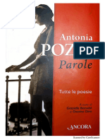Antonia Pozzi Parole (Selección de poemas)